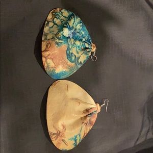 Leather African Handmade Earrings